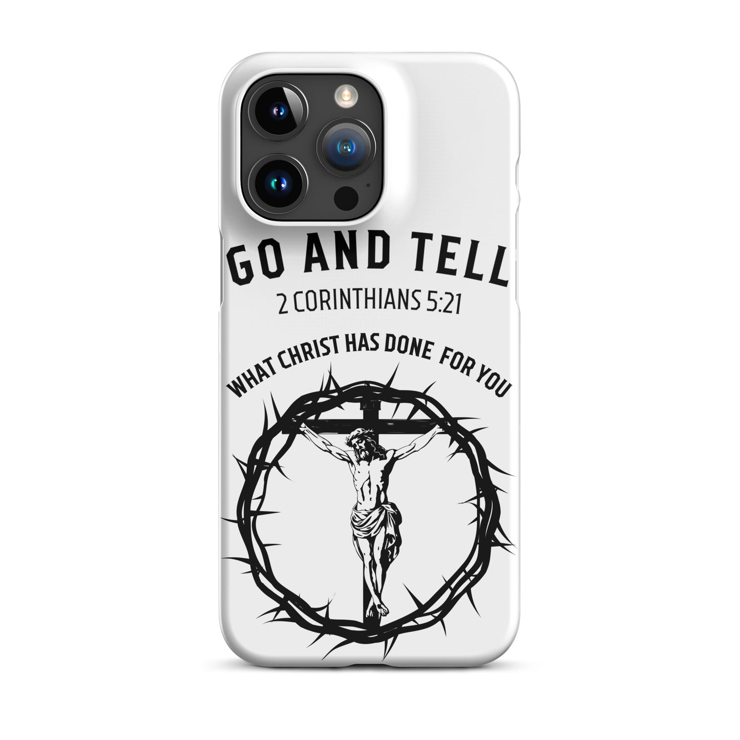 Go and Tell iPhone Case