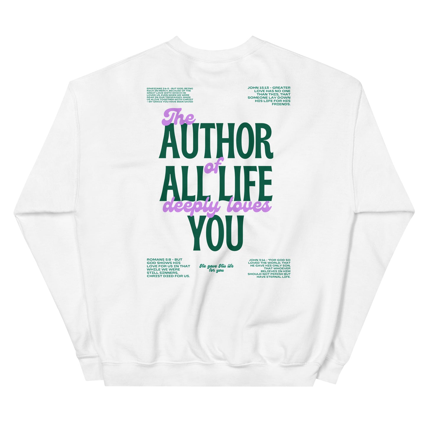 Author of Life Unisex Sweatshirt