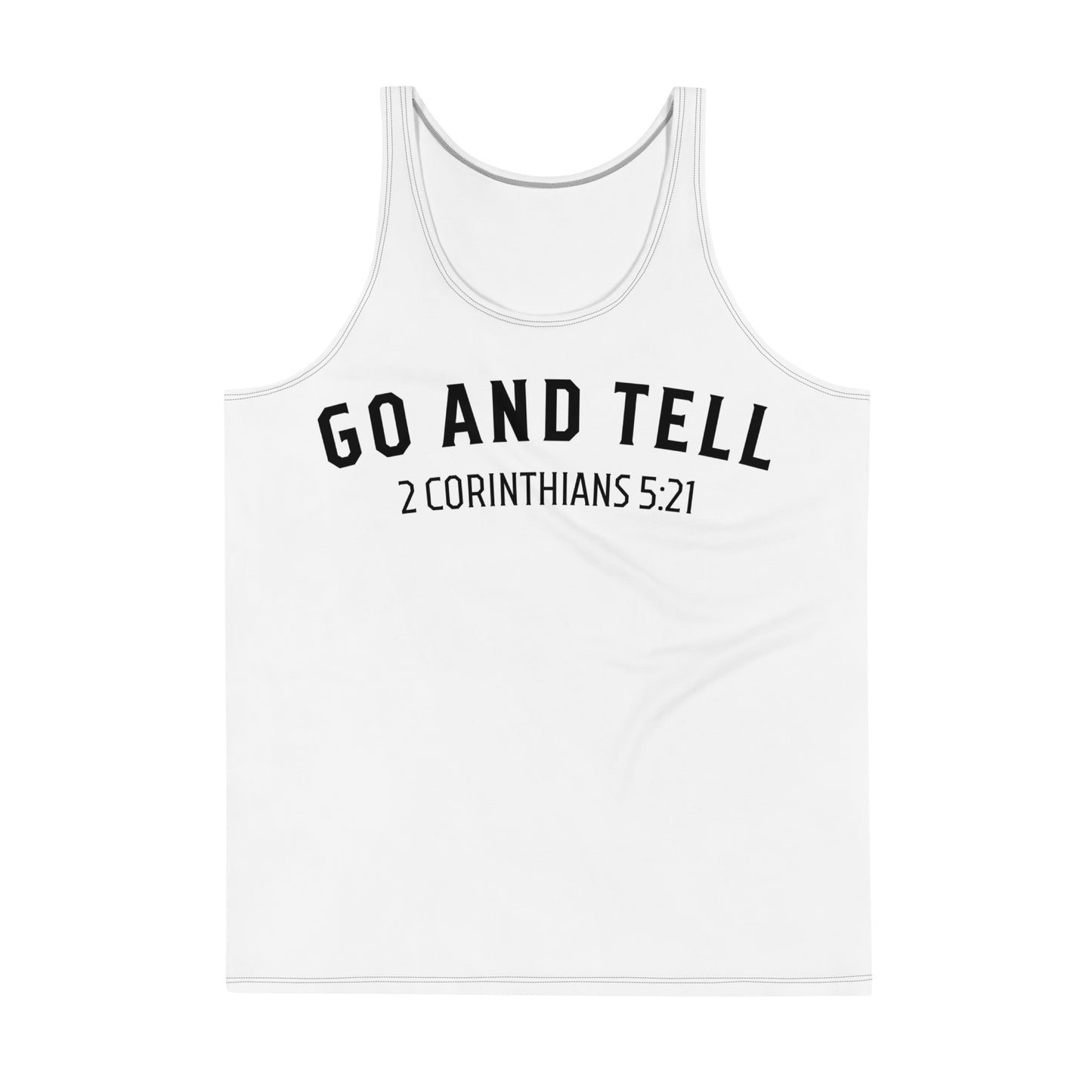 Go and Tell Athletic Unisex Tank Top