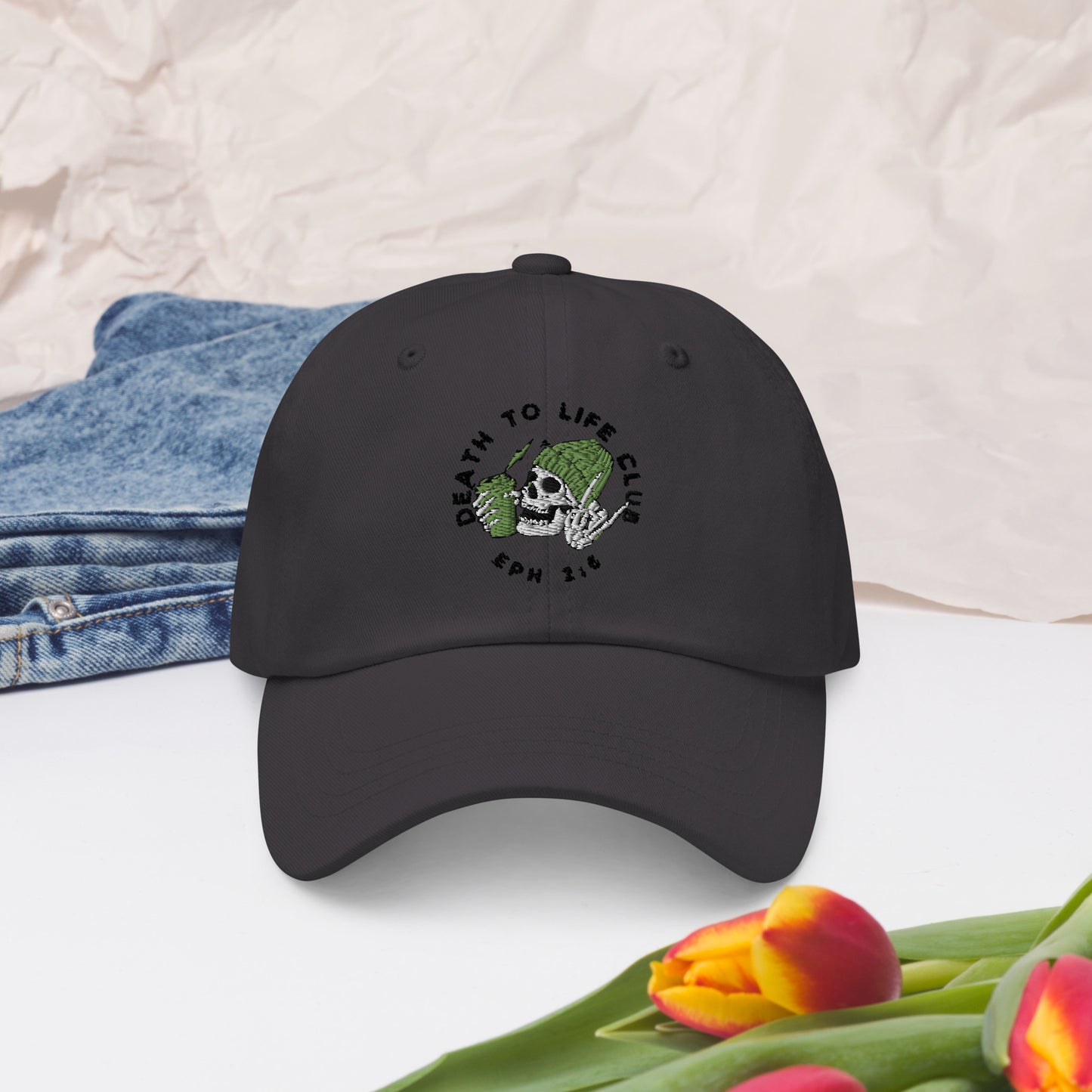 Death To Life Camo Dad hat