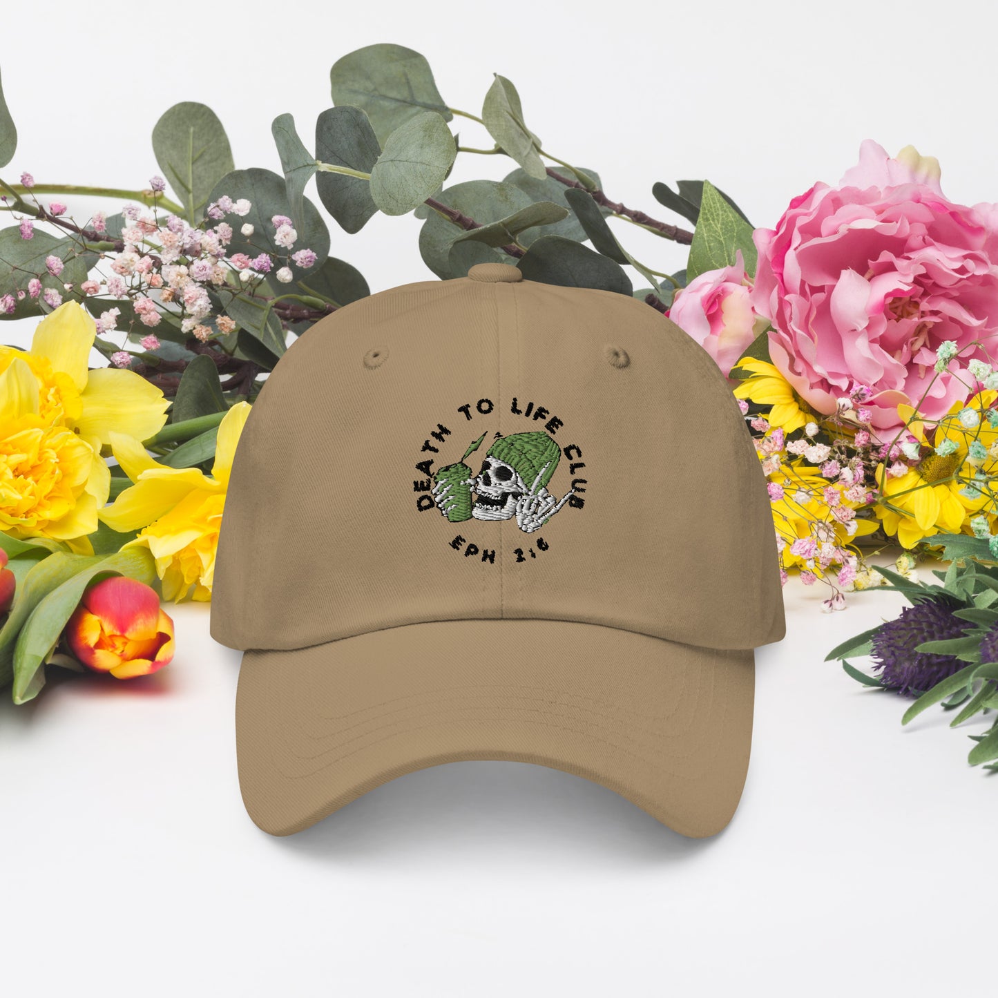 Death To Life Camo Dad hat