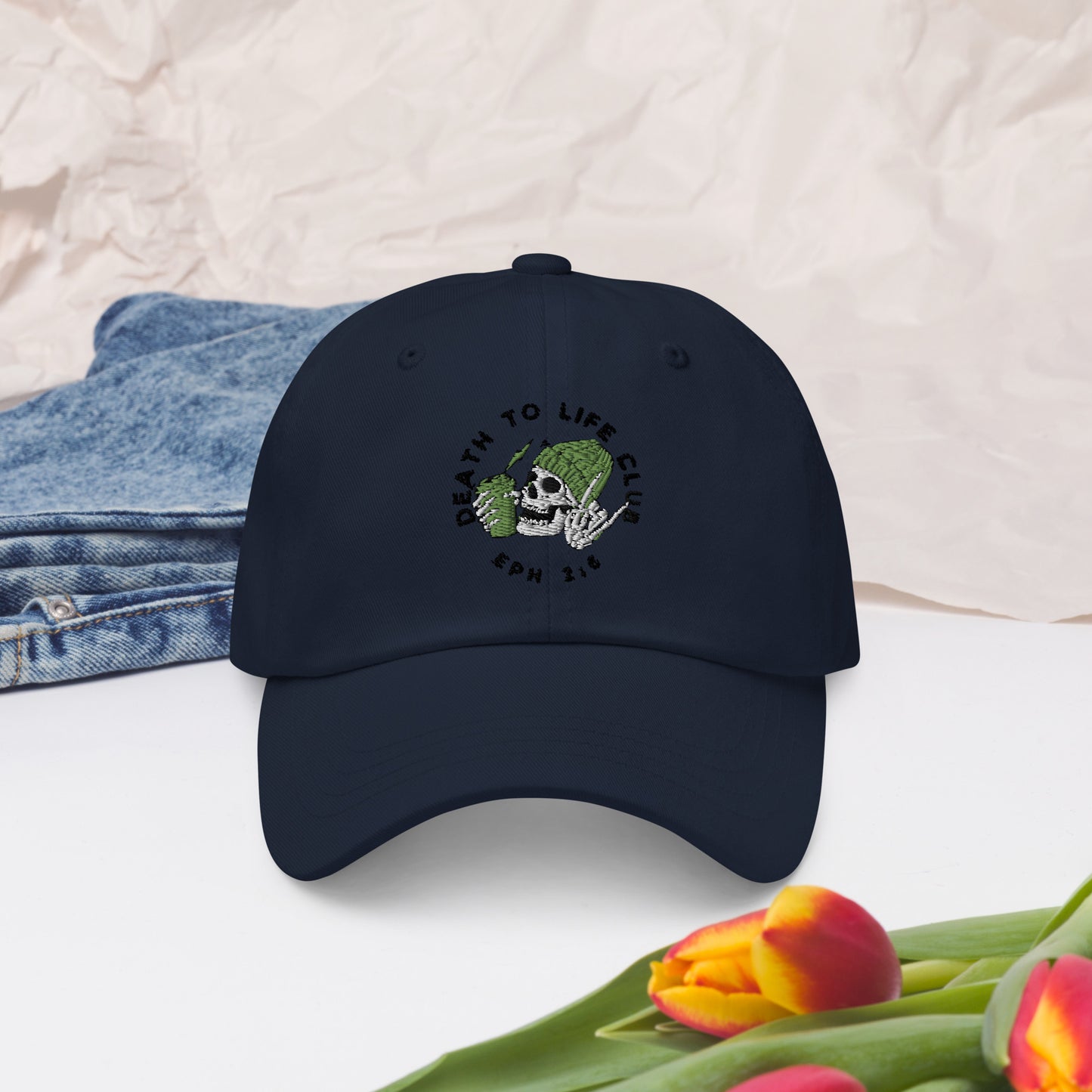 Death To Life Camo Dad hat