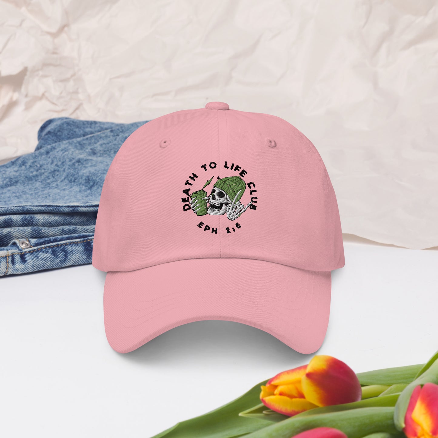 Death To Life Camo Dad hat