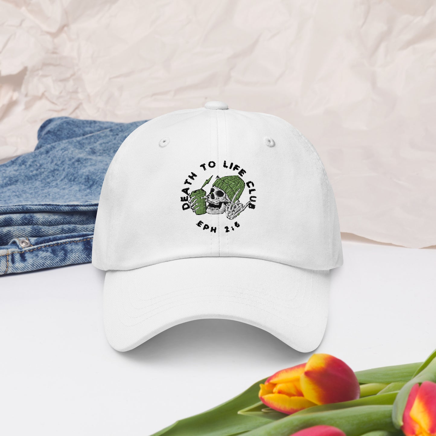 Death To Life Camo Dad hat