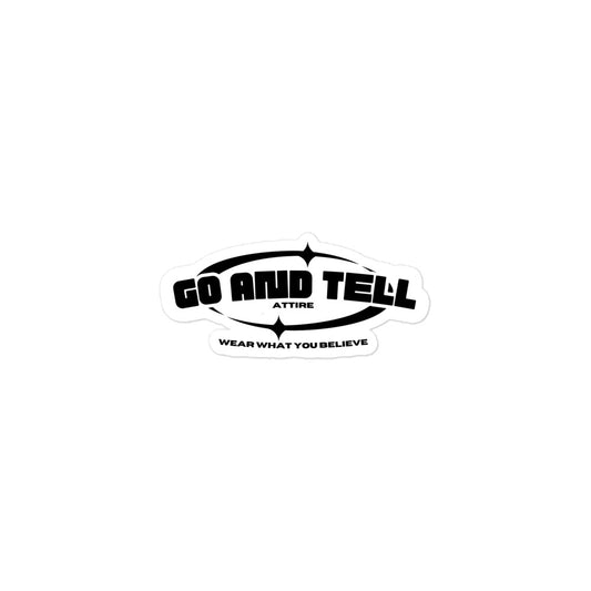 Go and Tell Sticker