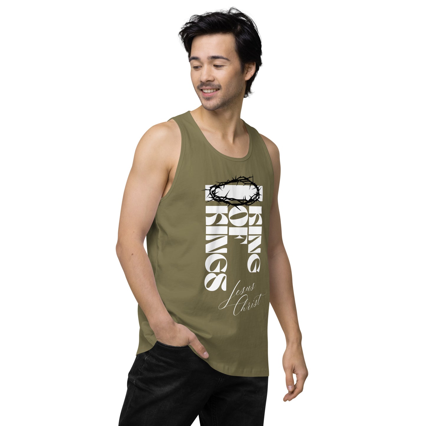 King of Kings Men’s premium tank top