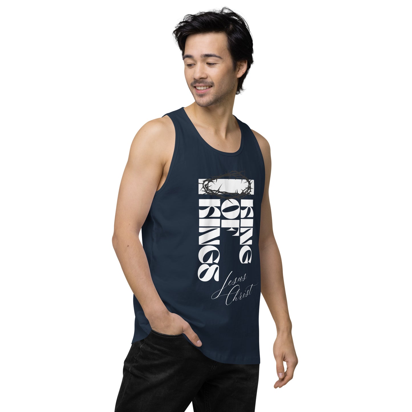 King of Kings Men’s premium tank top