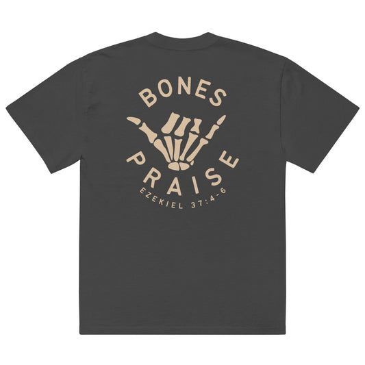 Bones Praise Oversized Heavyweight Faded T