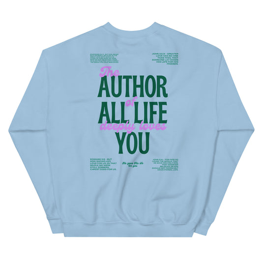 Author of Life Unisex Sweatshirt