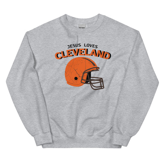 Jesus Loves Cleveland | Unisex Crewneck