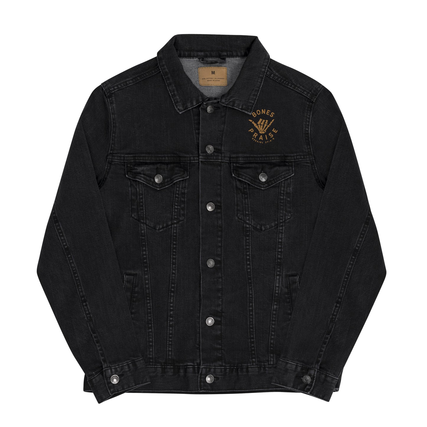 Bones Praise Unisex Denim Jacket (oh yeah we did)