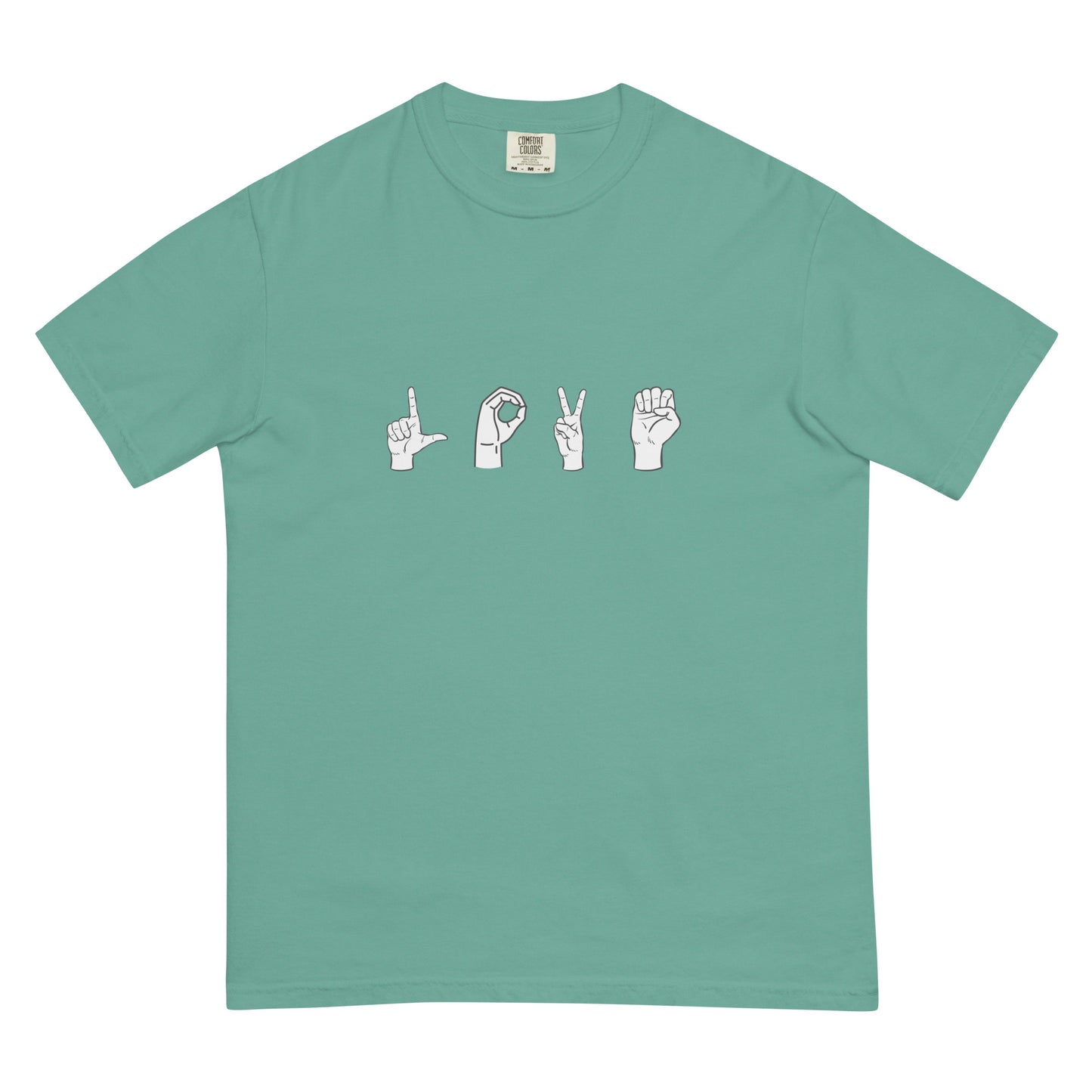 LOVE T | Comfort Colors Unisex garment-dyed heavyweight t-shirt