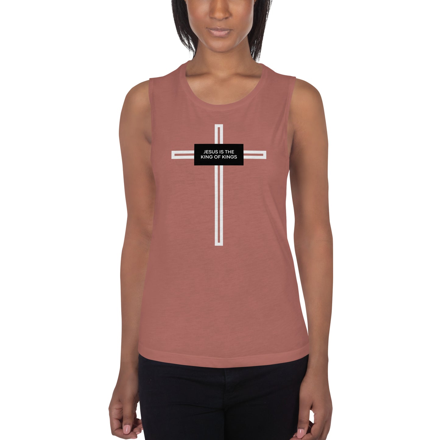 Jesus is King Women's Tank